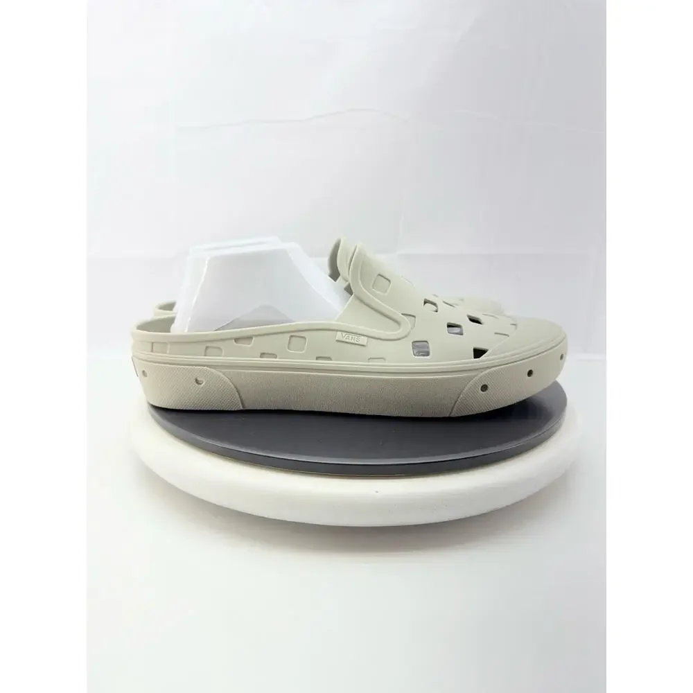Vans‎ Trek Slip On Mule Beige Mens Size 13 Fishing Water Boat Shoes Sandals